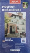 Powiat Kościerski mapa turystyczna, Kościerzyna plan miasta