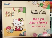 Kocyk Detexpol 80 x 110cm wielokolorowy Hello Kitty