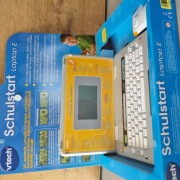 Laptop szkolny edukacyjny żółty Vtech angielski niemiecki