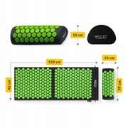 KLASYCZNA MATA DO AKUPRESURY Z PODUSZKĄ 110X42CM 4FIZJO ZIELONA