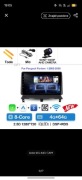 Radio 4GB Ram 64GB pamięci wifi Bluetooth carplay peugeot partner 1fl