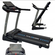 BIEŻNIA ELEKTRYCZNA SKŁADANA 18KM/H DOMOWA TRENINGOWA USB PULS 120KG