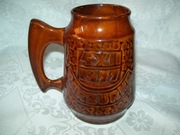 KUFEL CERAMICZNY DO PIWA - KGHM - 900 ml