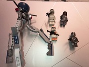 LEGO STAR WARS, oryginalne, 4 figurki i robot, jak na zdjęciu
