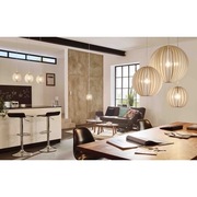 Lampa sufitowa drewniana