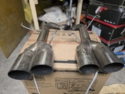 Tłumiki końcowe muffler delete subaru wrx va 2015 - 2021 nierdzewka