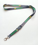 Smycz na klucze GP PowerBank Smyczka na telefon czarna zielona żółta gadżet