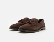 GANT__buty / półbuty (45 / 29cm) loafers zamszowe brązowe mokasyny