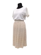 Spódnica bawełniana dzianina swetrowa 