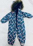 Ciepły kombinezon zimowy w kwiaty dziewczęcy Name It Playtech