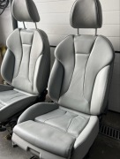FOTELE skóra AUDI A3 S3 8V S Line jasny szary