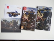 SWITCH Monster Hunter Rise STEELBOOK / karty