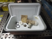 Umywalka nowa ścienna zlew gospodarczy warsztat garażu gastronomia PRL