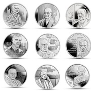 Kolekcja 16 srebrnych monet