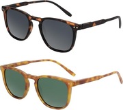 Okulary przeciwsłoneczne ZENOTTIC 2 szt – polaryzacyjne UV400, unisex, 