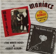 Maniacs – The White Rose & Debut-Album  CD  punk  Germany