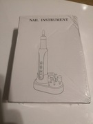 Elektryczny pilnik do paznokci–frezarka do paznokci z podstawą + akcesoria