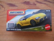 MATCHBOX 43/125/2024 Toyota Supra GR