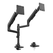 Podwójny Uchwyt do Monitorów 17"-49" – Udźwig do 40 kg!