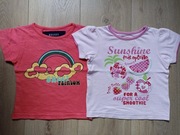 2 bluzki dla dziewczynki 98