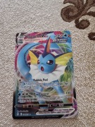 Karta kolekcjonerska holograficzna pokemon Vaporeon V Max