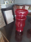 Wazon duży czerwony 