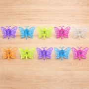 10szt spinka ozdobna motyl klips spinanie i podpory łodyg roślin storczyk