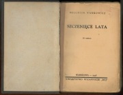 Szczenięce lata  - Melchior Wańkowicz 1938