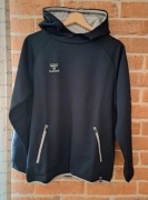 Bluza damska z kapturem Hummel rozm. S granatowa