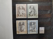 3373-3376 3373-76 Poczet królów i książąt polskich 1995 r 