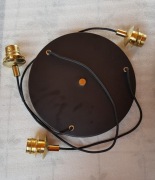 [p3s] lampa sufitowa Onyx 3-używana, bez kloszy