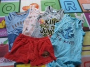 Zestaw ubrań letnich rozmiar 86