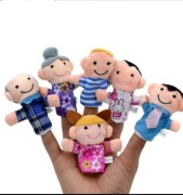 Pacynki na palce RODZINKA