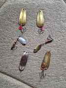 Blachy  wahadłówki  i obrotówki  Vintage