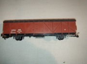 Długi dwuosiowy wagon kryty na drobnicę Liliput H0 Okazja!