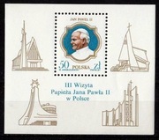POLSKA  1987  BLOK 133 JAN PAWEL II