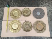 Talerze dekoracyjne , starocie, naczynia 