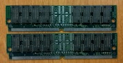 Retro RAM 72 pin SIM EDO 4MB w zestawie 2 sztuki