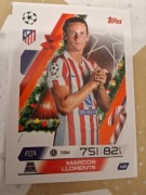 MATCH ATTAX UCL 2025/26 2026 142 MARCOS LLORENTE ATLETICO MAD Christmas Edi