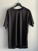 czarna męska koszulka T-shirt 2XL – lekka, w dobrym stanie