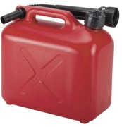 Kanister z lekkiej 5 l plastik na paliwo