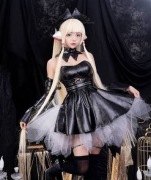 Cosplay Chobits Gothic Lolita Sukienka Anime manga Przebranie Uwowo