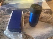 Kubek termiczny CLASSICO niebieski nowy 380 ml