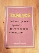 Tablice matematyczno- fizyczno- astronomiczno- chemiczne