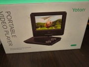 Przenośny odtwarzacz Yoton YD075 DVD USB kart SD z obrotowym ekranem NOWE