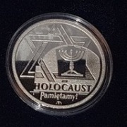 Kolekcjonerska moneta "HOLOCAUST Pamiętamy!"