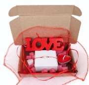 Box na Walentynki, Bransoletka,prezent dla niej 