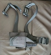 Zestaw do ASG - Kabura + okulary + stalker + kulki ponad 1kg