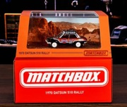 Matchbox 1970 Datsun 510 Rally