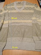 Duże rozmiary sweter męski